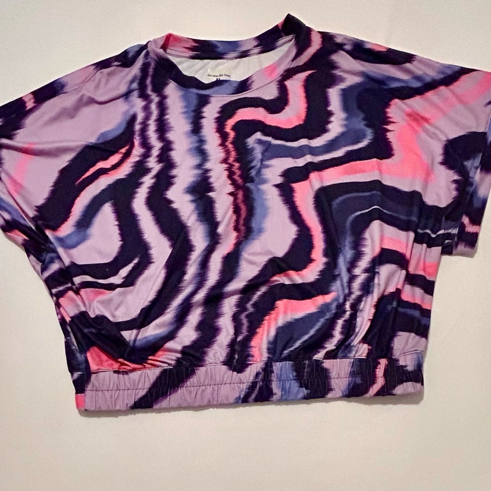 Tek Gear Women's Vibrant Wave Crop Top